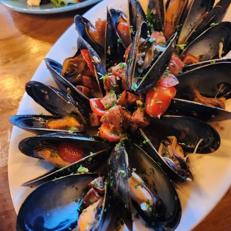 Mussels Al Forno.