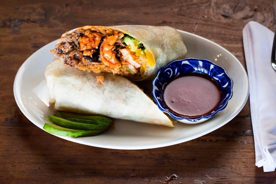 Shrimp Burrito.