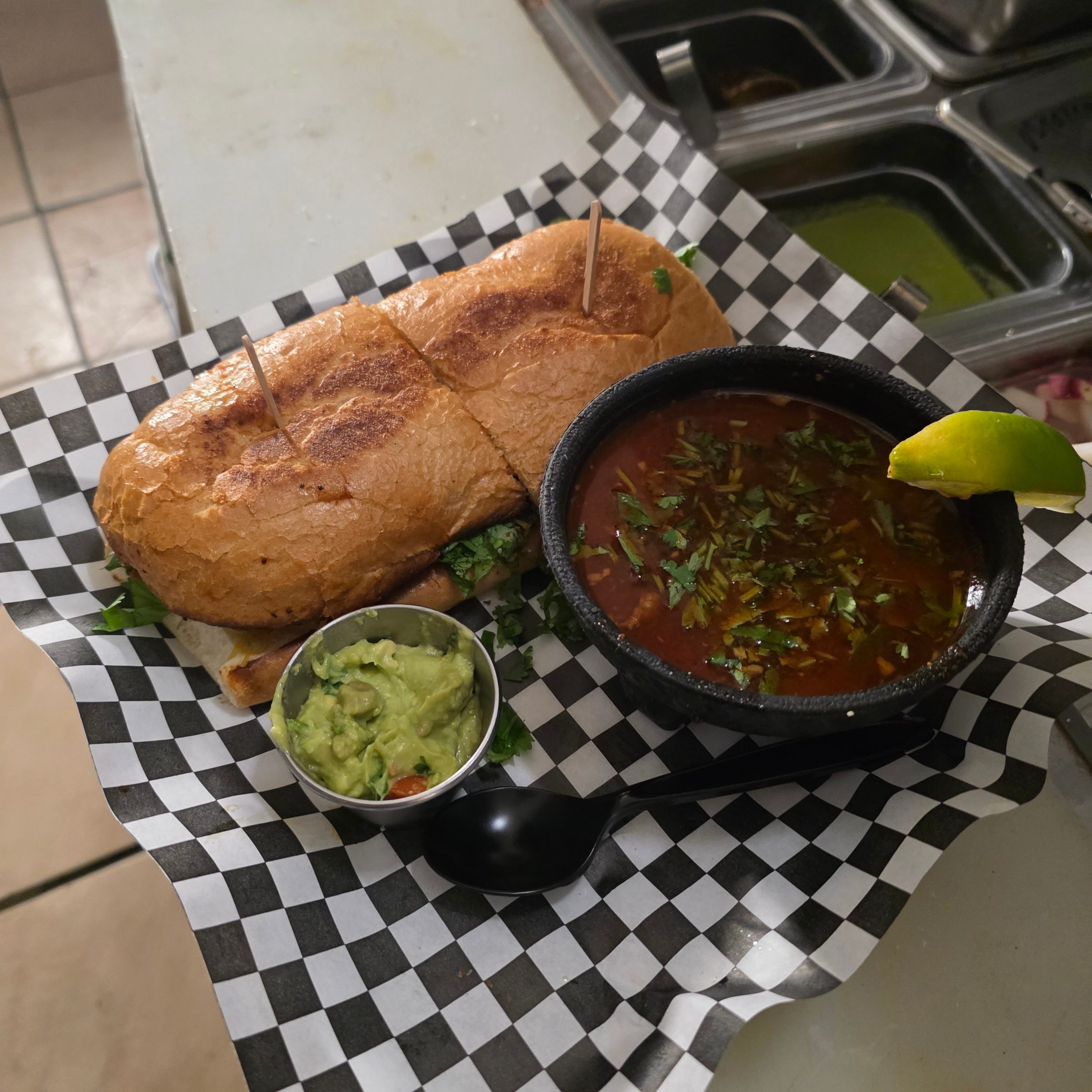Pollo Asado Torta.