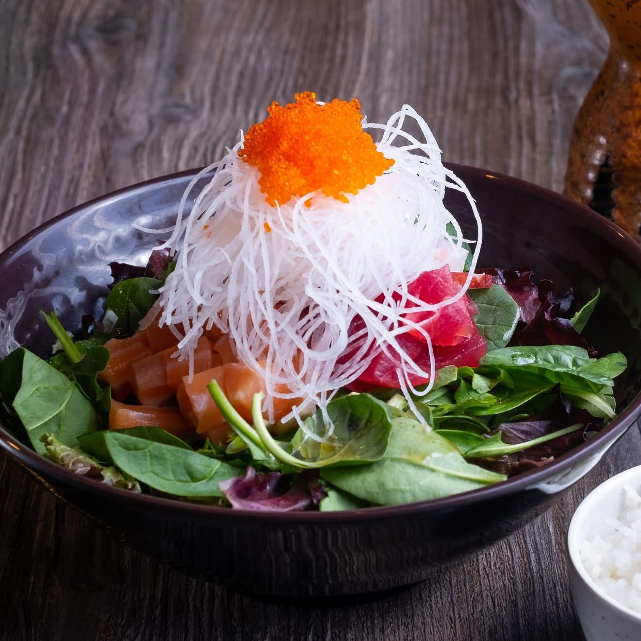 Sashimi Salad.