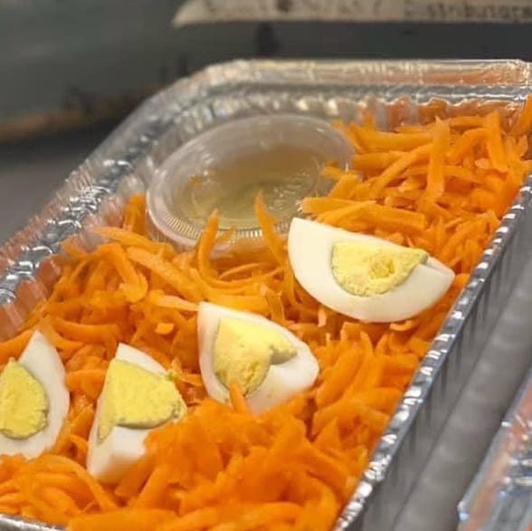 Zanahoria Y Huevo Salad | Lunch.