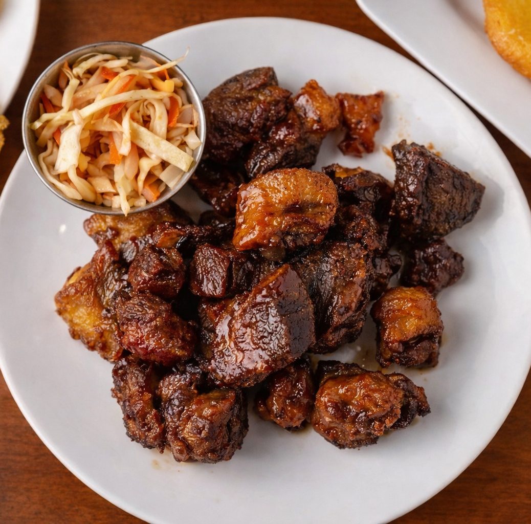 Haitian Griot (Meaty Cracklin).