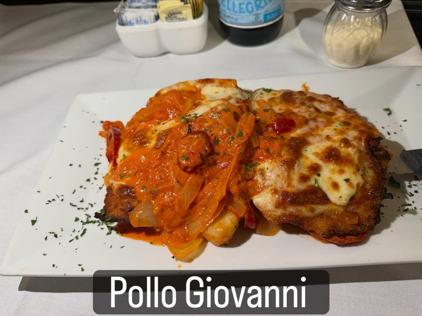 Pollo Giovanni $28.