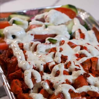 NY Style Gyro with Rice & Salad Bowl