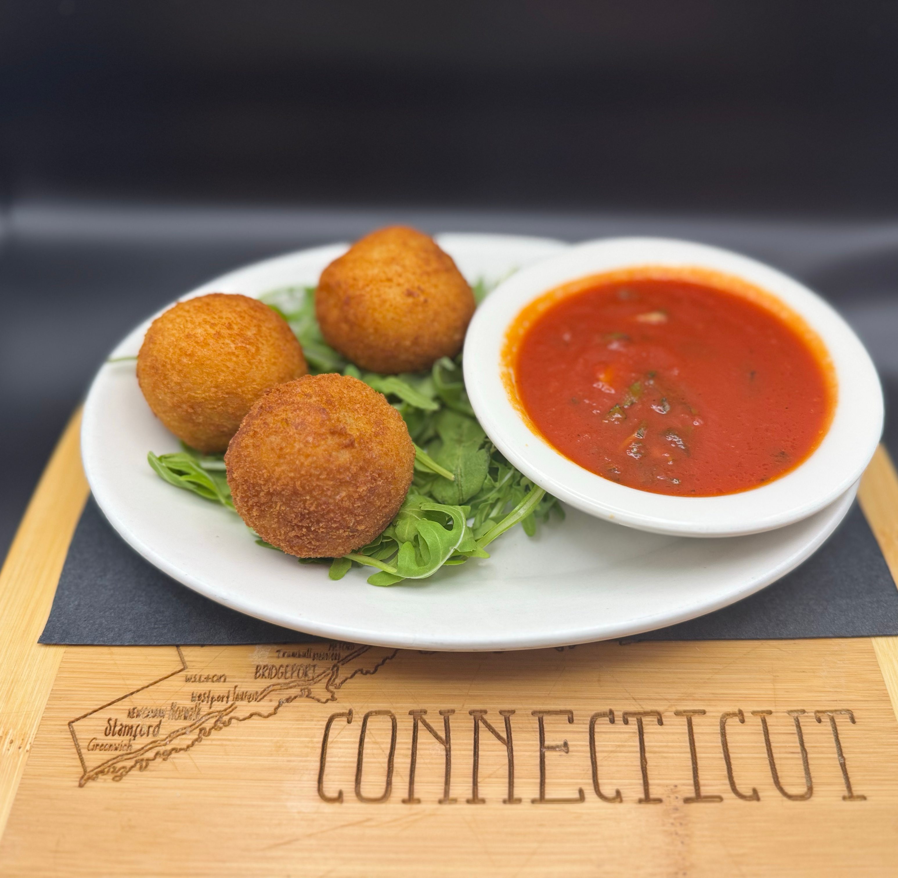 Arancini Rice Balls.