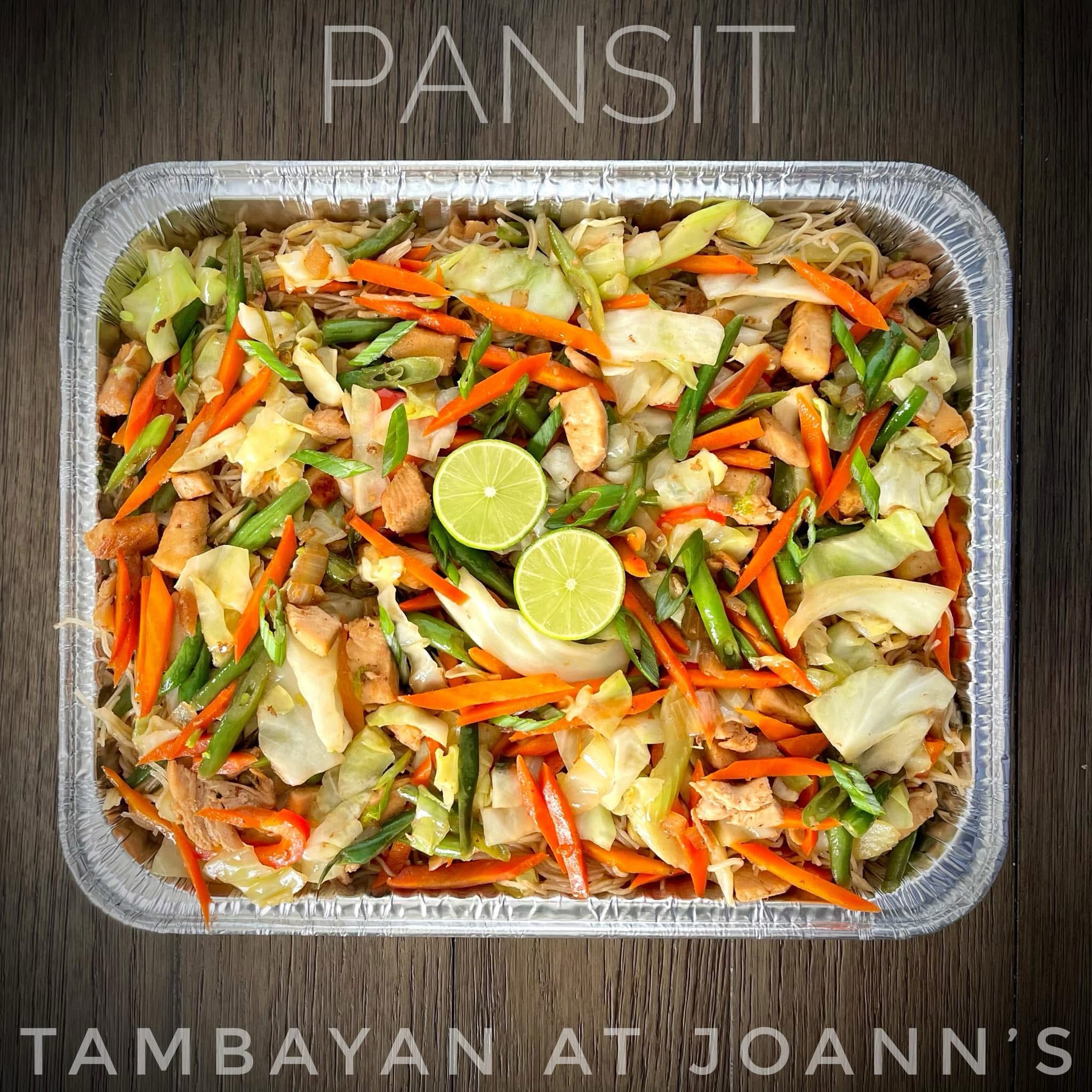 Pancit  Tray (Vegetable Only).