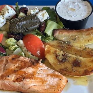 Grilled Salmon Platter