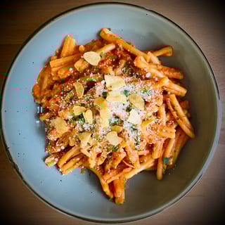 Pasta all Vodka Siciliana