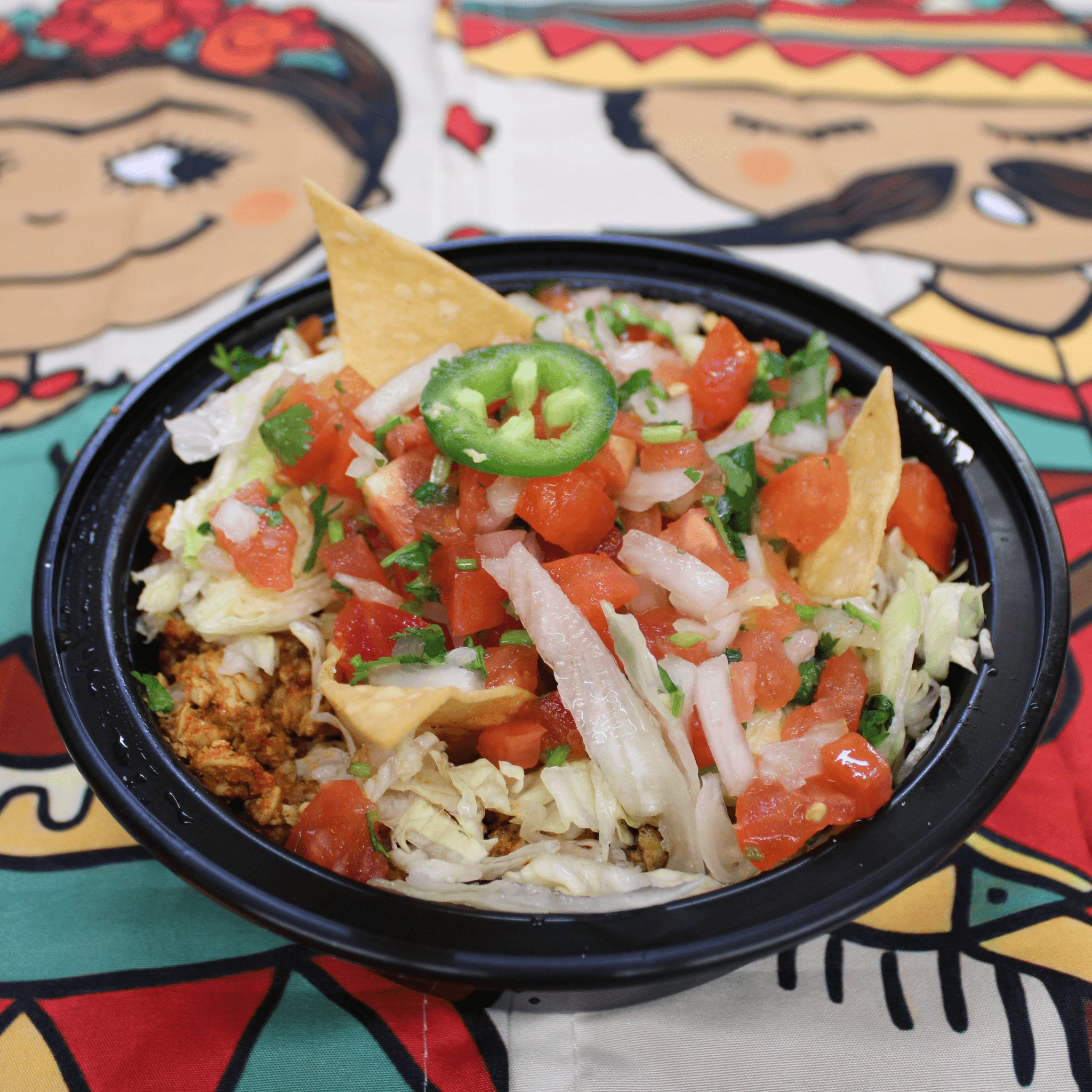 Al Pastor Burrito Bowl.