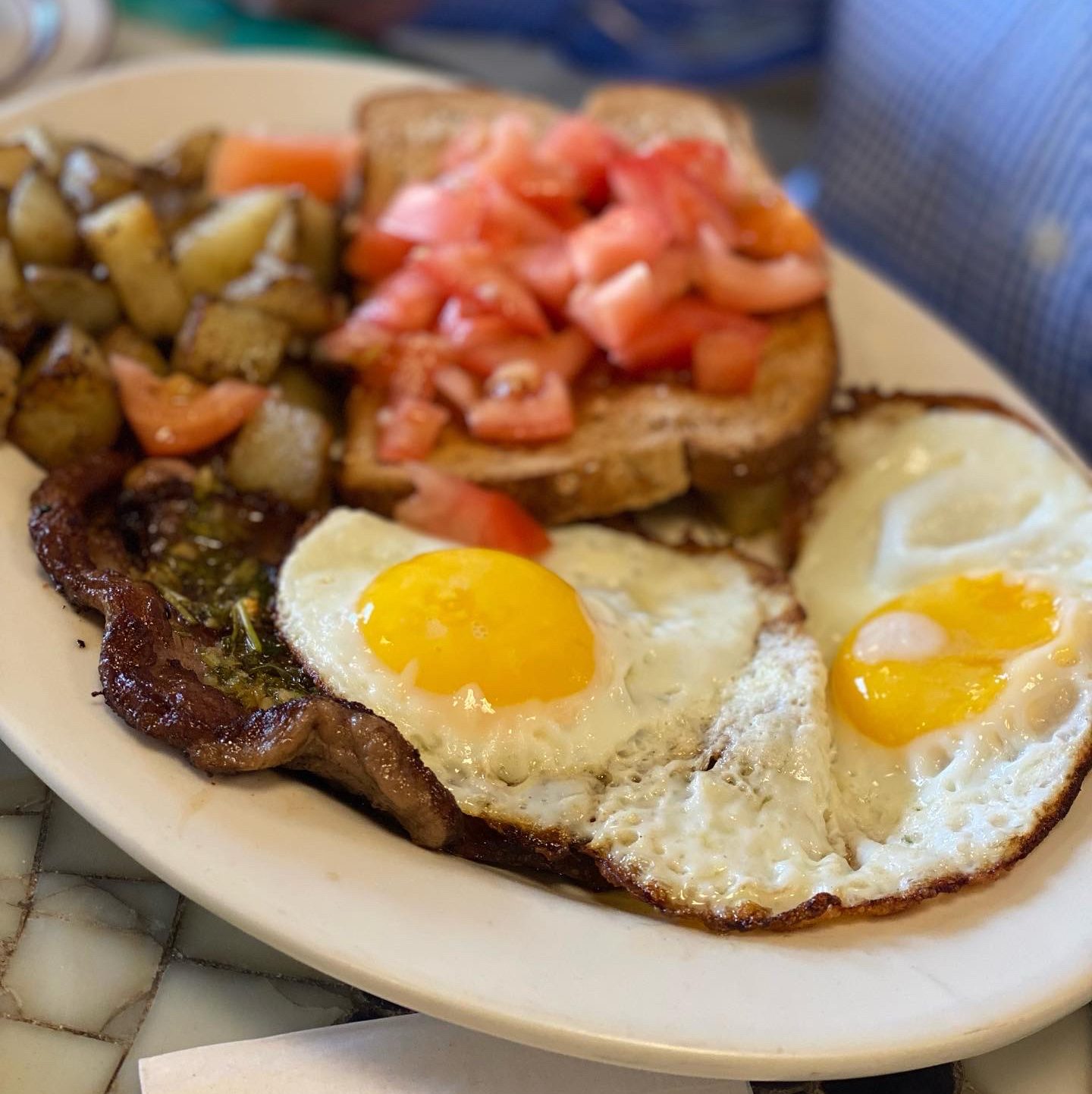 Churrasco a caballo.