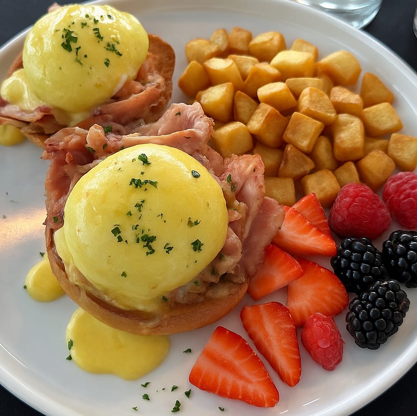 Eggs Benedict.