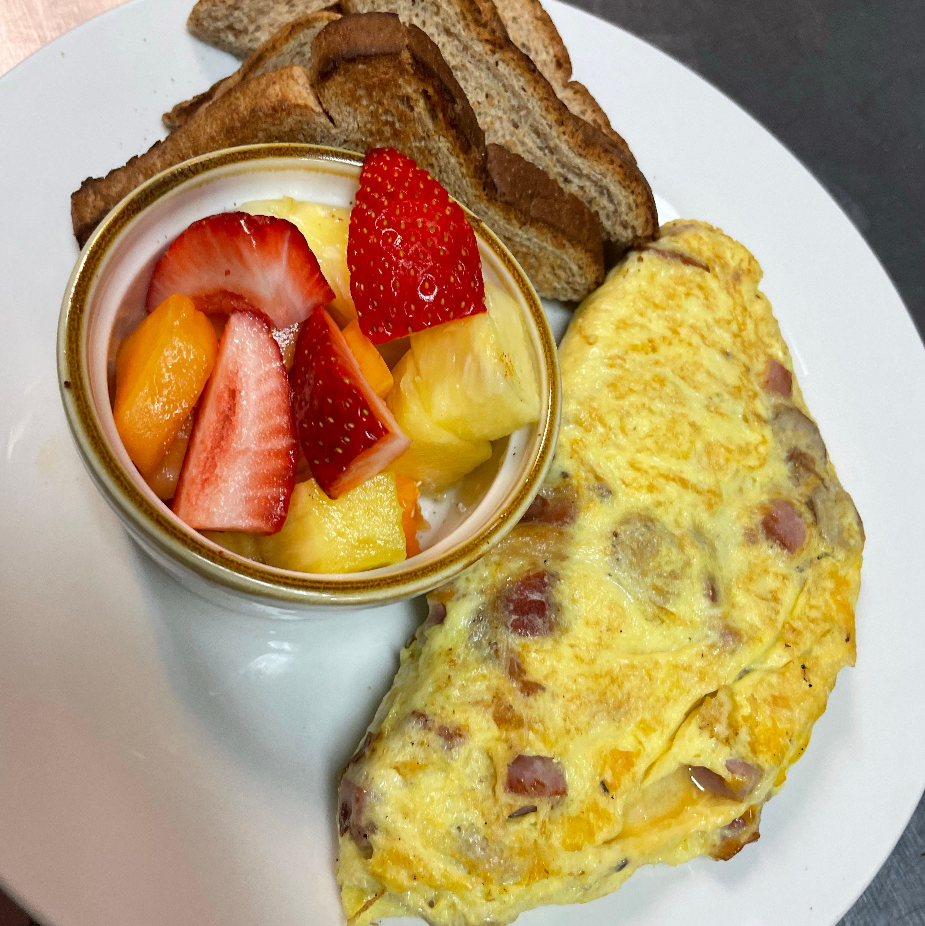 Smokehouse Omelette.