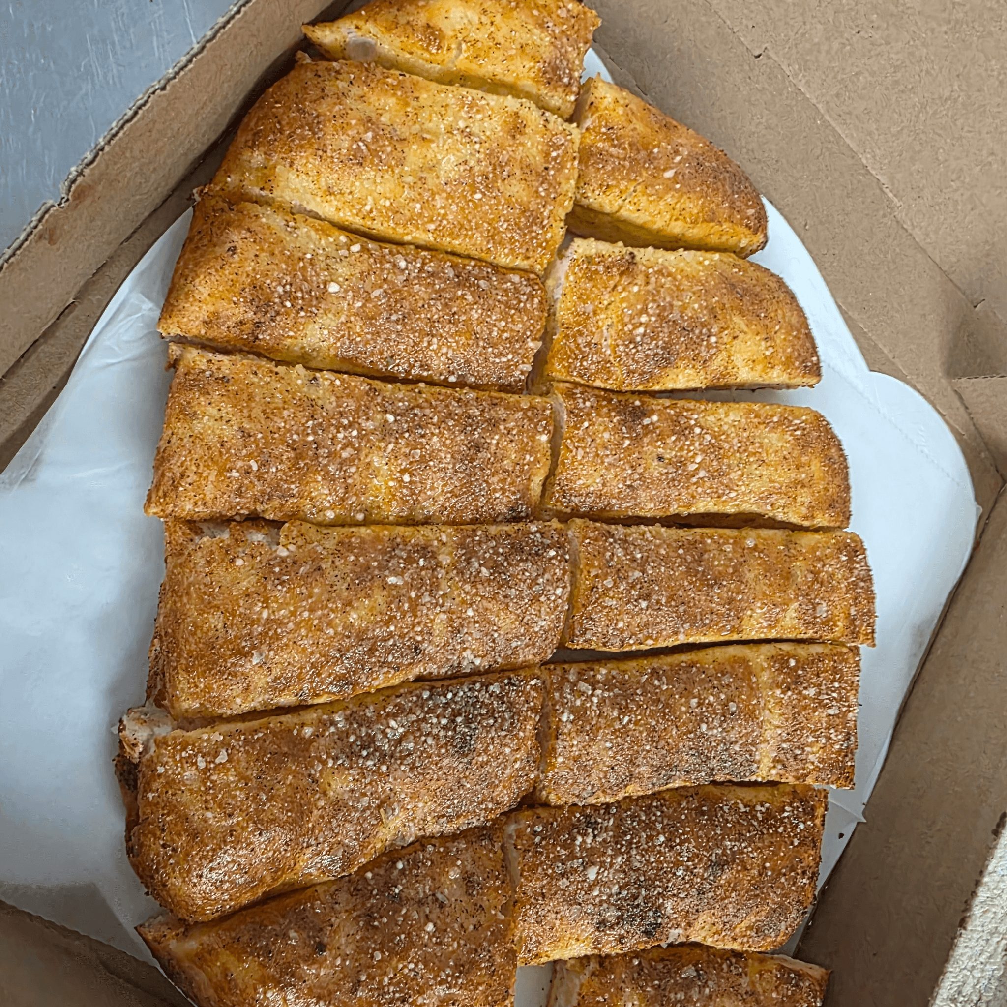 Pizzano's Spicy Cajun Breadsticks.