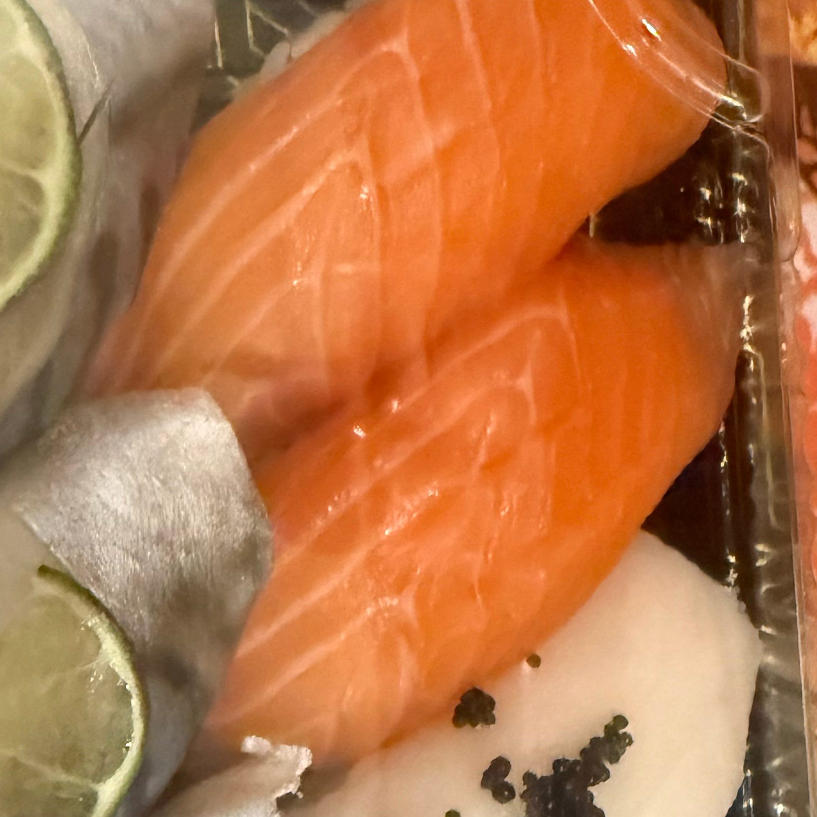 Salmon Nigiri.