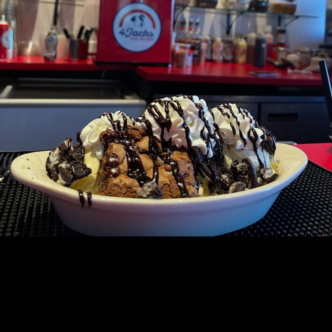 Warm Brownie Sundae.