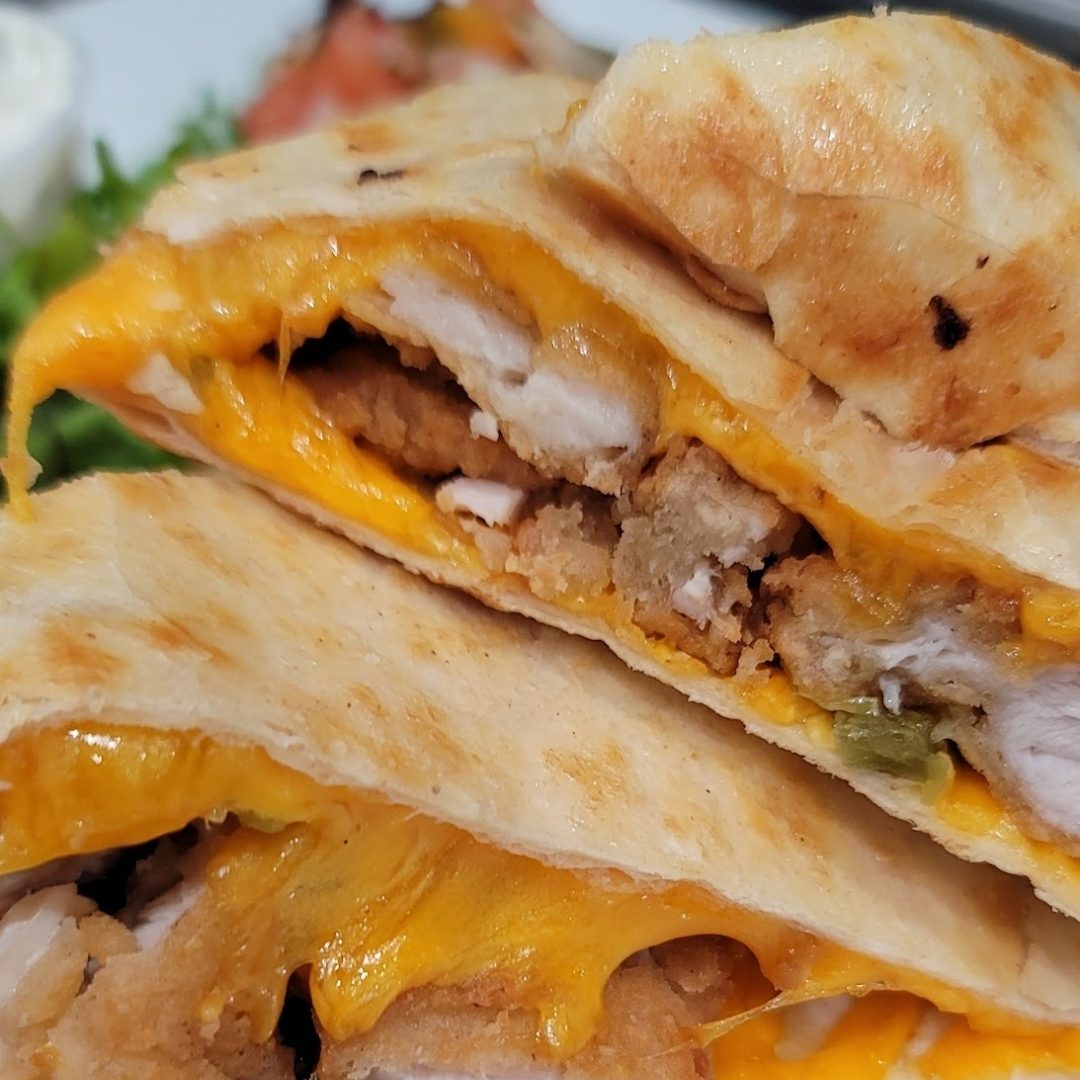 Cheesy Quesadilla.