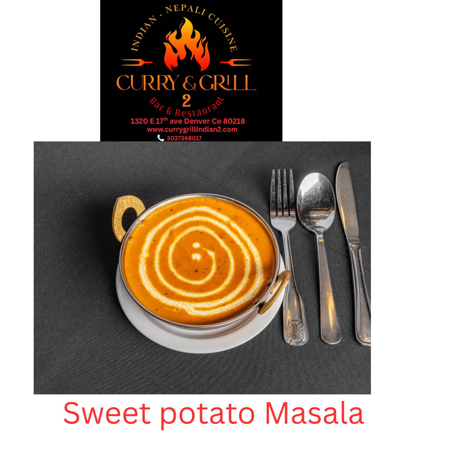 Sweet Potato Masala.