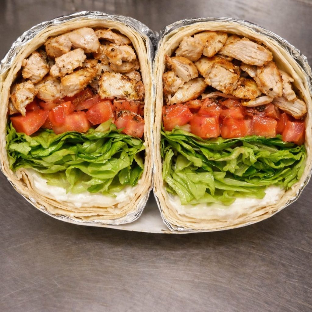 Grilled Chicken Wrap.