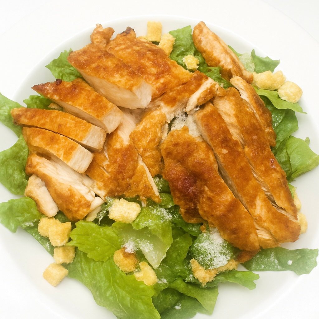 Caesar Salad with Chicken.