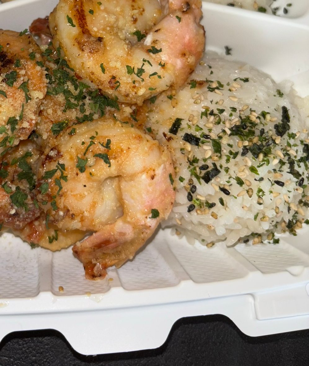 Regular Garlic Shrimp.