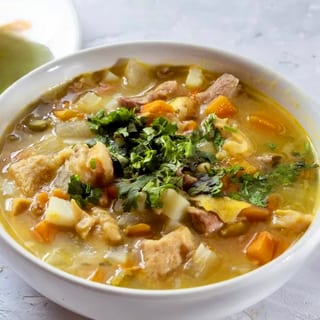 Tripe Soup/Sopa De Mondongo