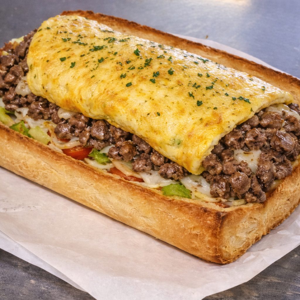 Steak & Egg Sub.