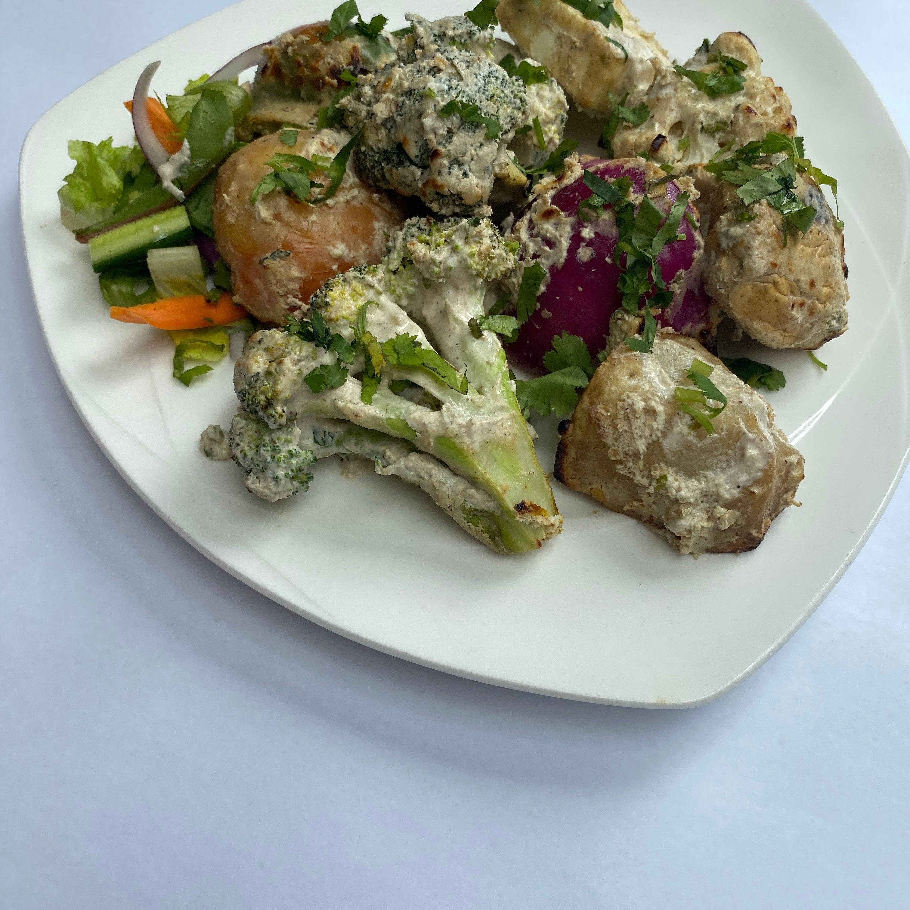 Vegetarian Tandoor Fasal.