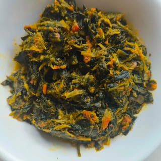 Spinach (Efo Riro Vegetarian)