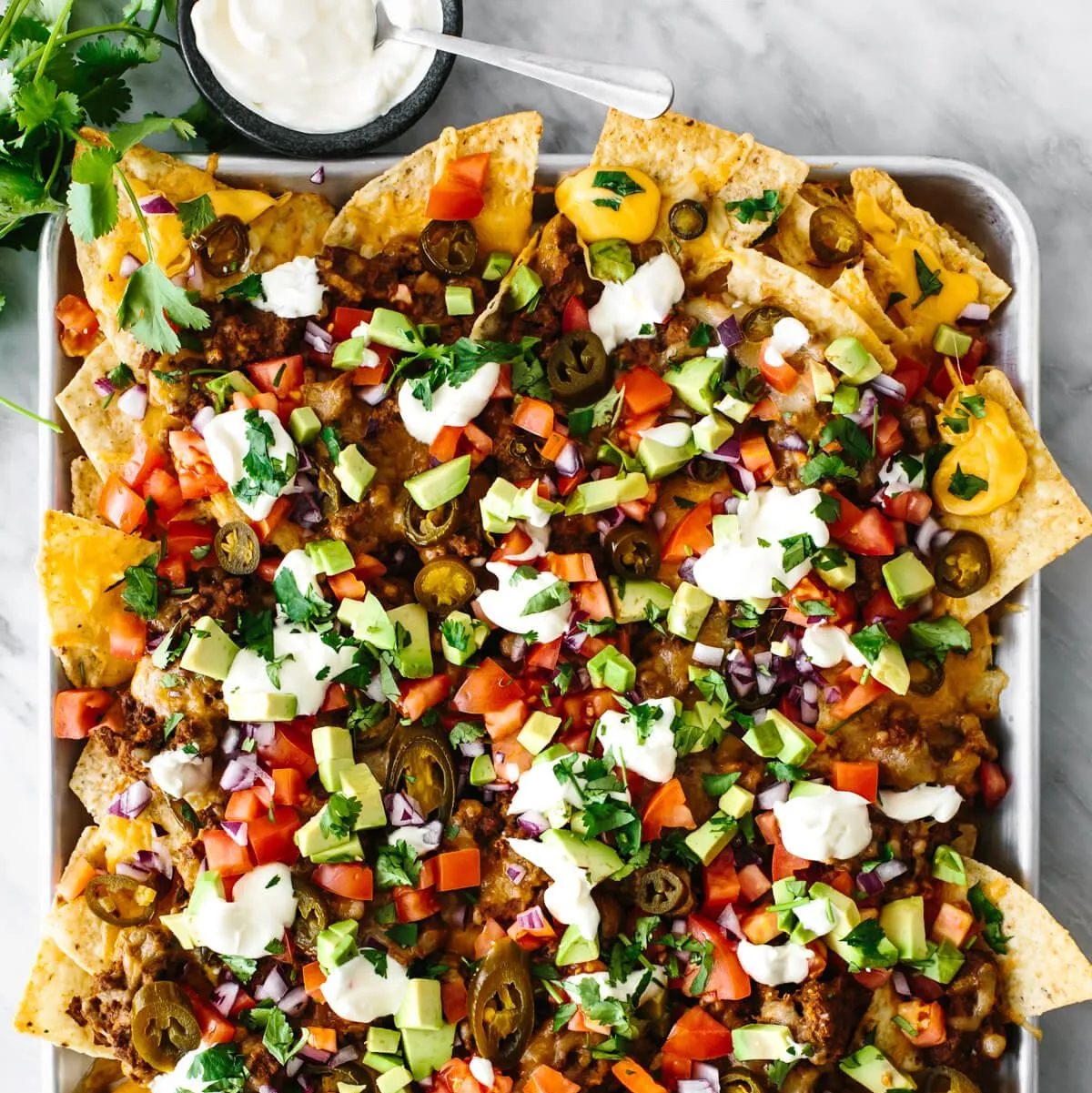 Nachos Supreme.