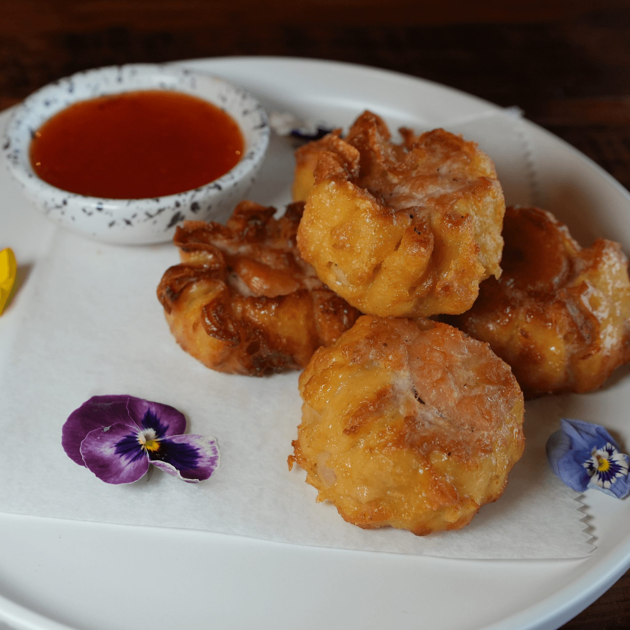 Steamed Thai Shumai.