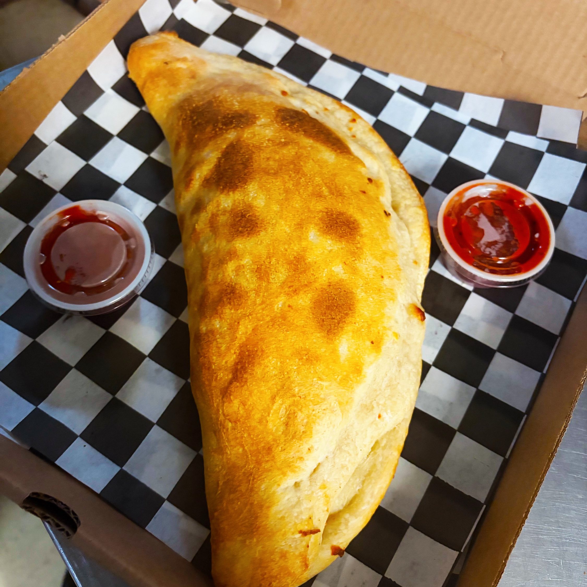 Large Vegetable Stromboli.