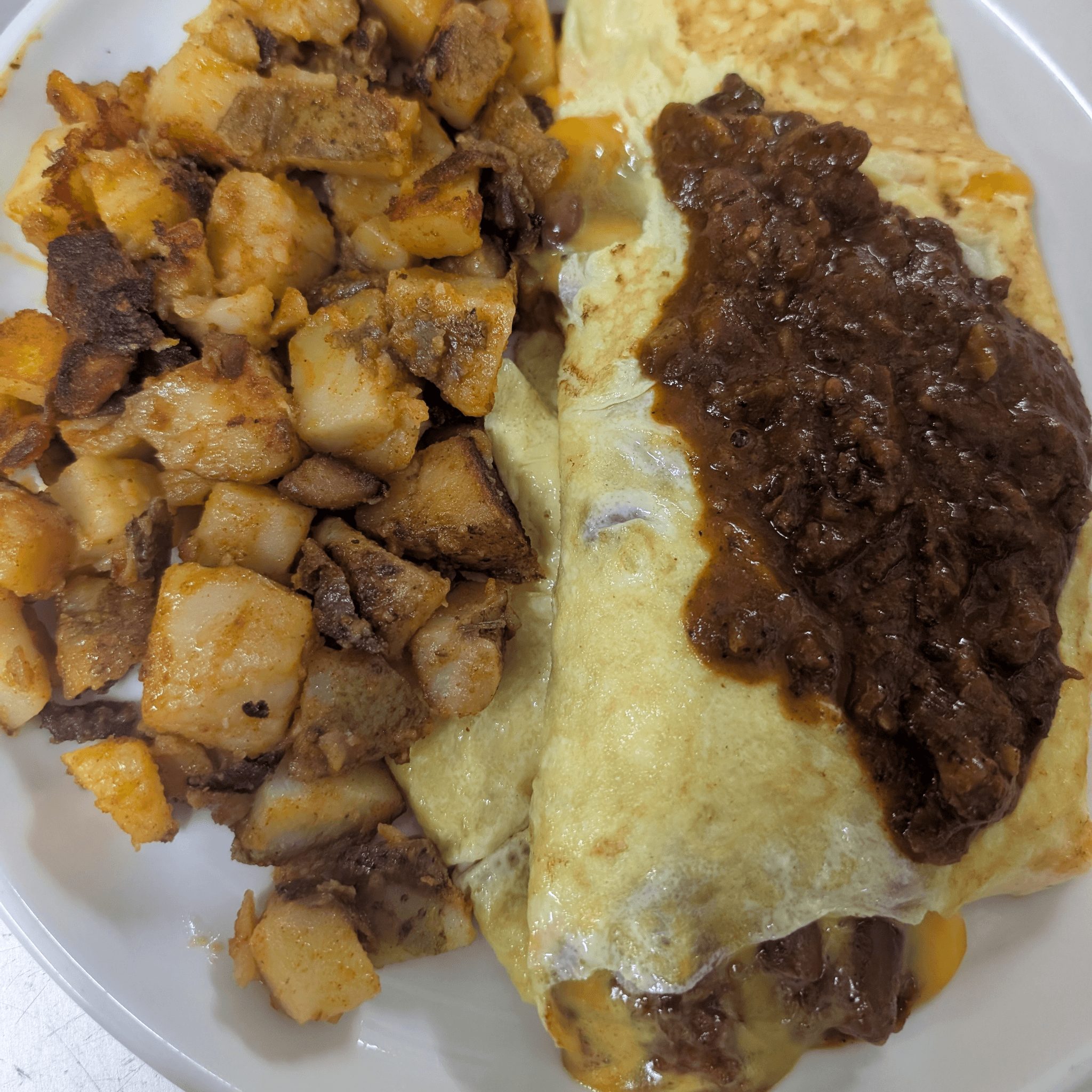 Chili Omelette.
