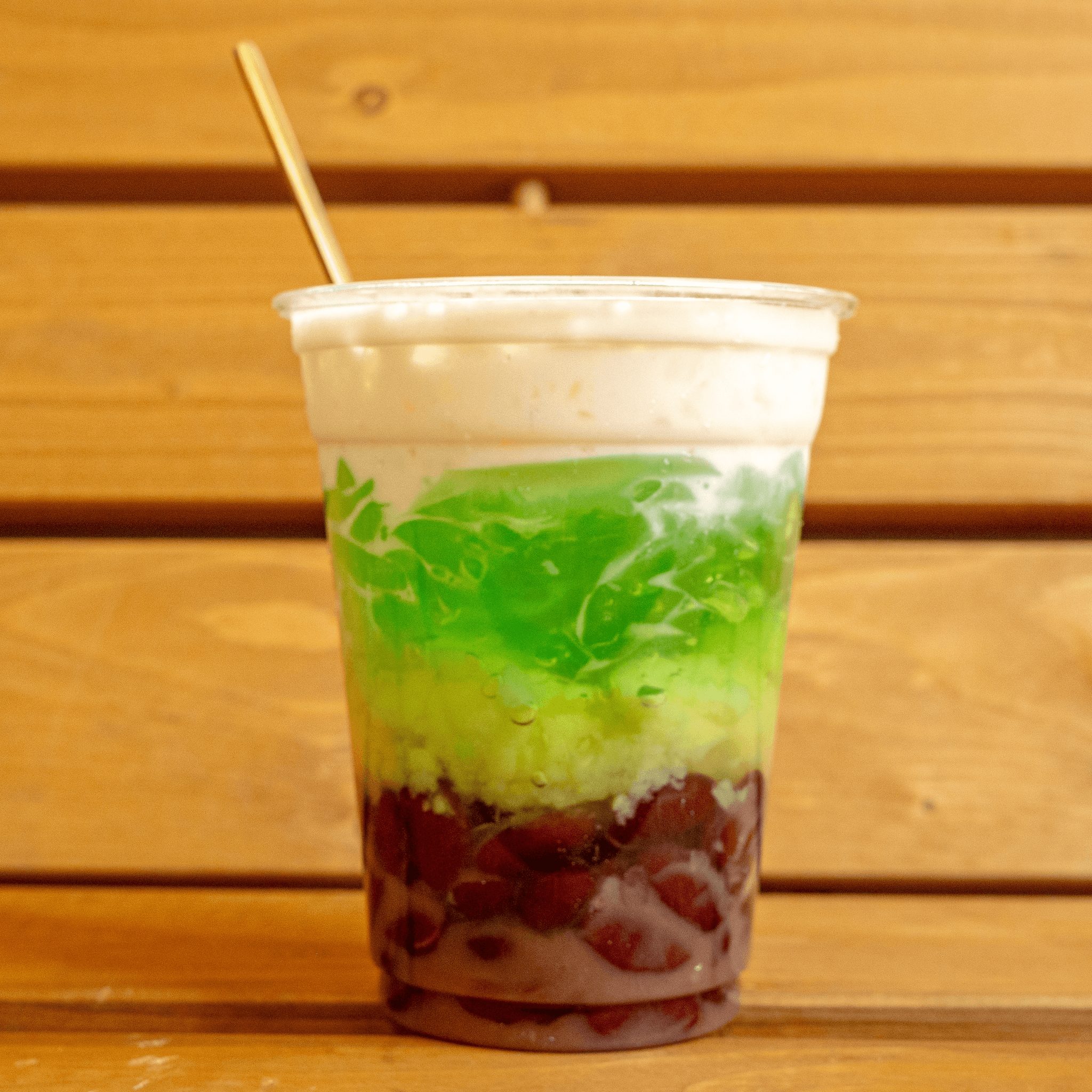 Tri-Colored Dessert (Che Ba Mau).