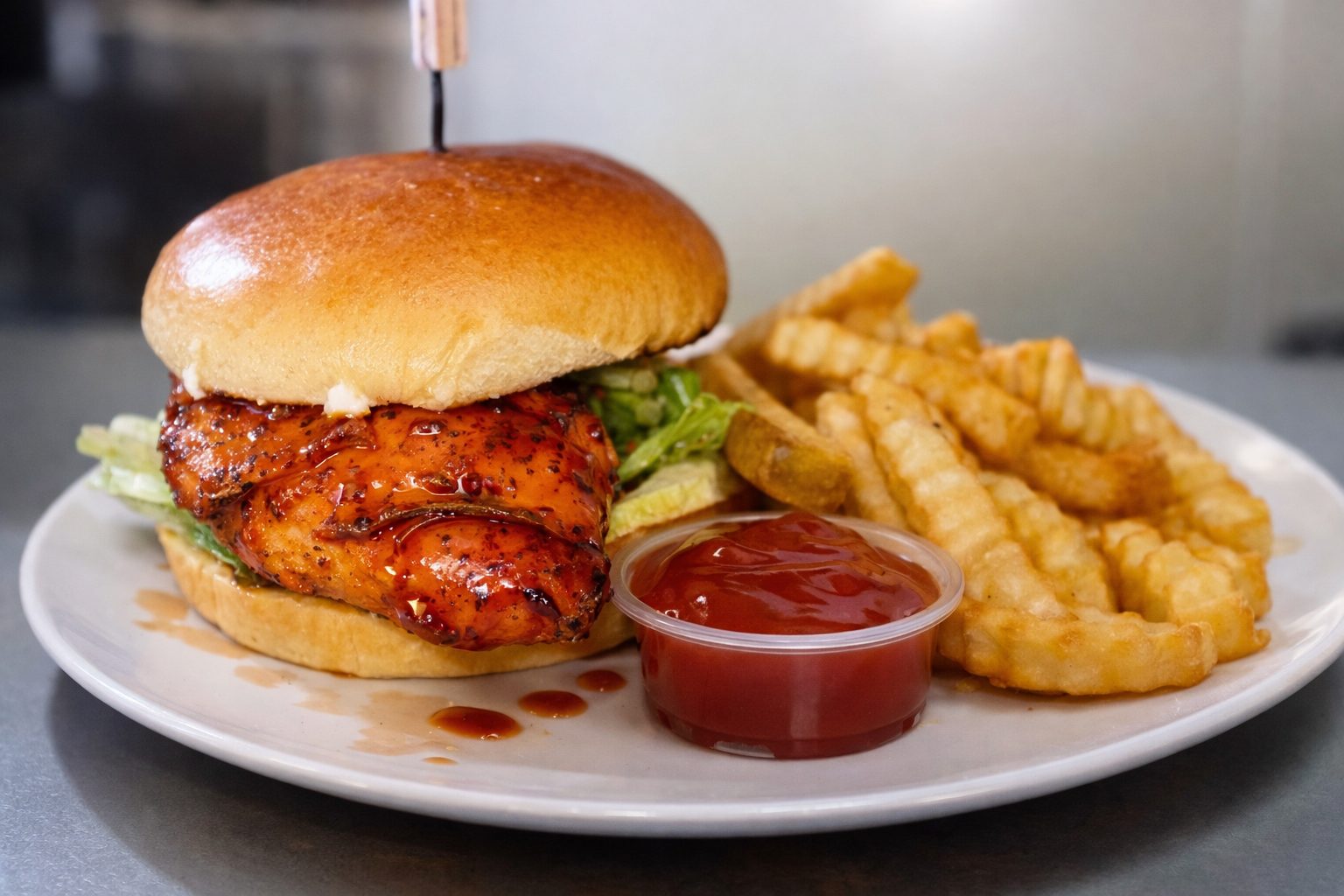 Island Honey Chicken Sandwich.