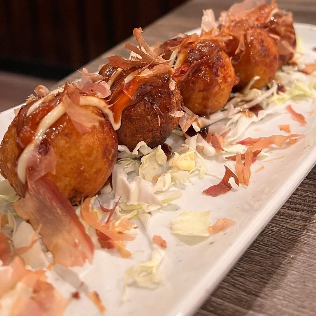 Takoyaki.