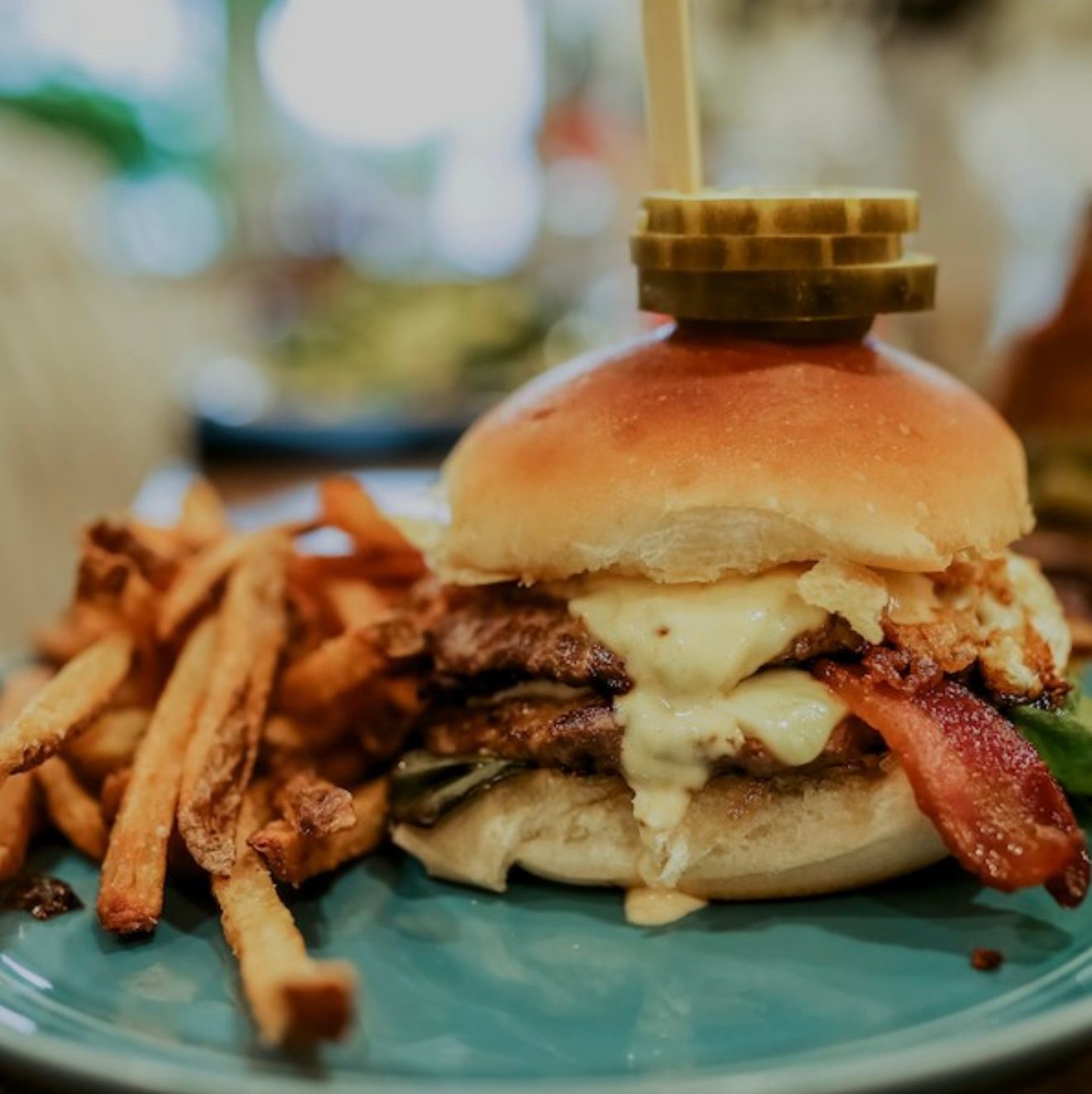 Bloom Double SmashBurger.