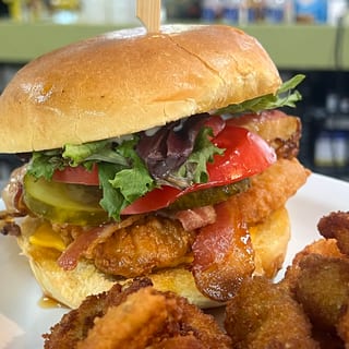 Hot Honey Bacon Chicken Sandwich