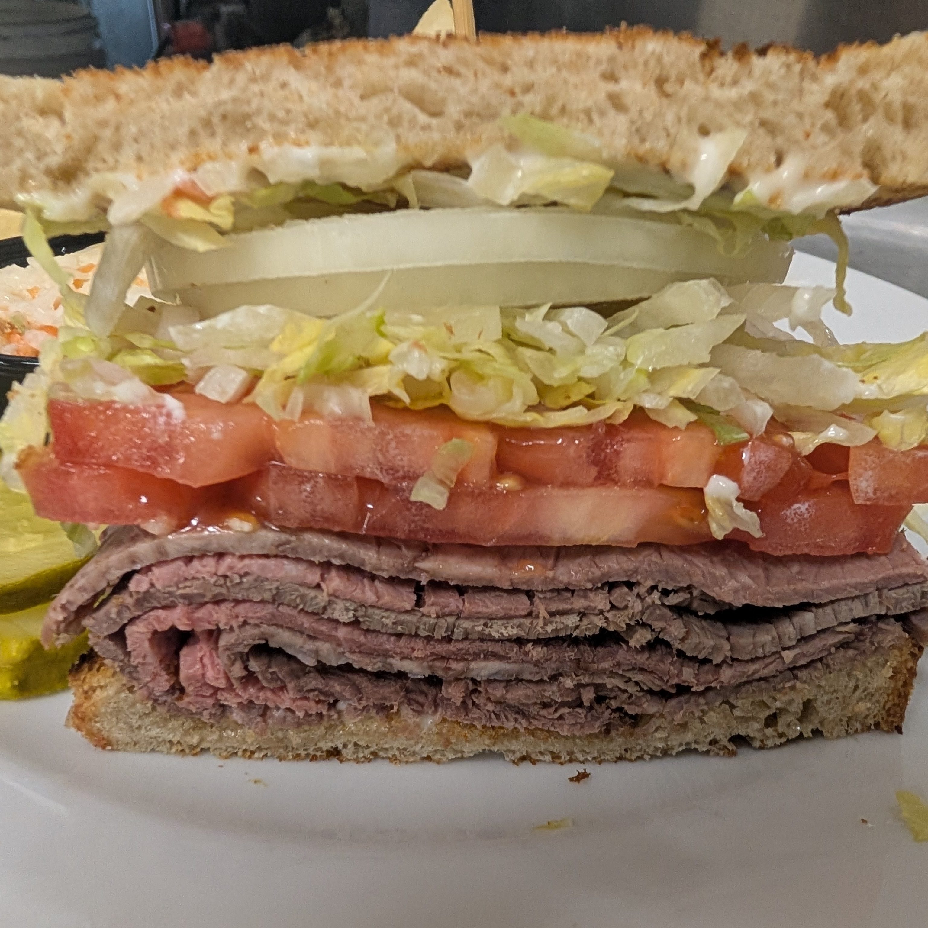 Roast Beef Sandwich.