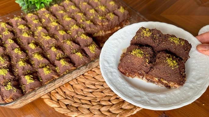 Chocolate Cold baklava.