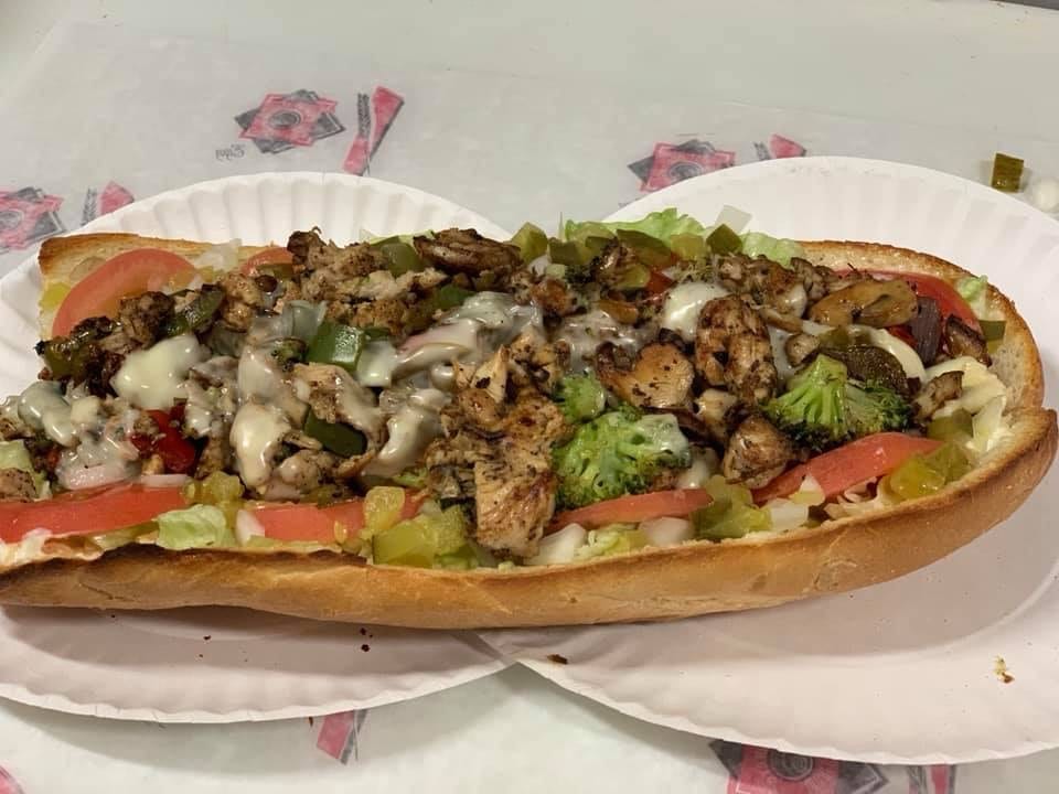 Grilled Chicken Sub.