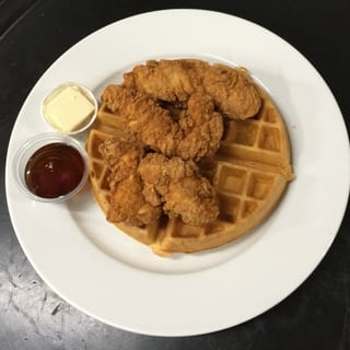 Waffle With Chicken