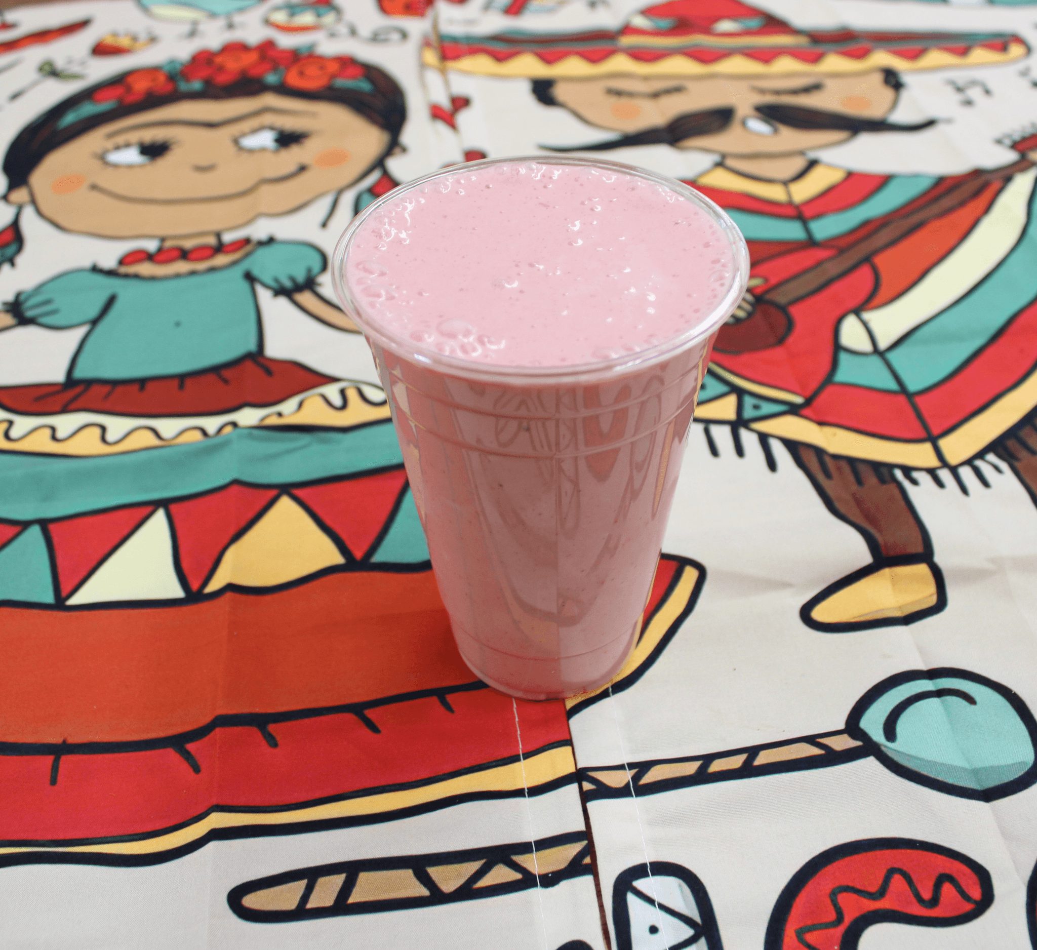 Licuado de Fresa con Banana.