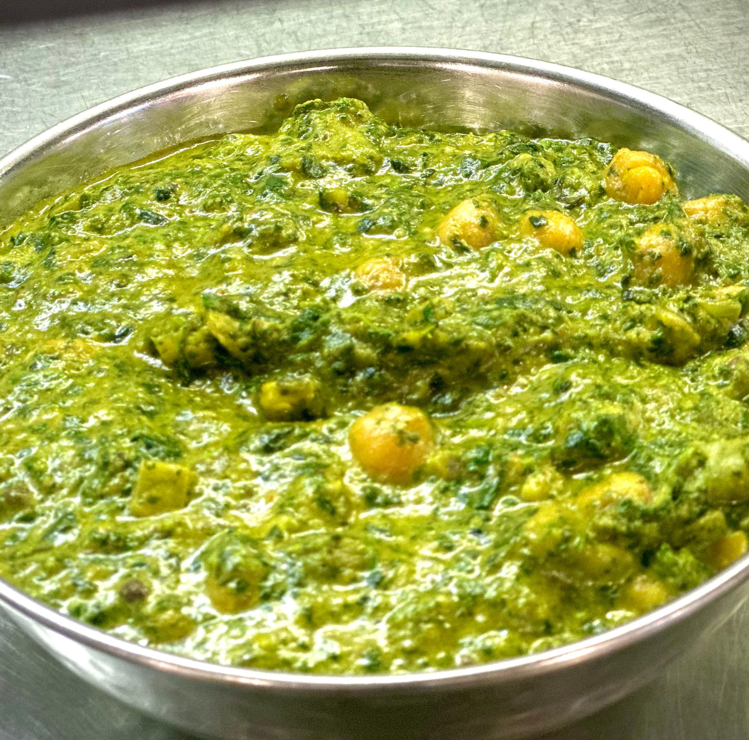 Chana Saag.