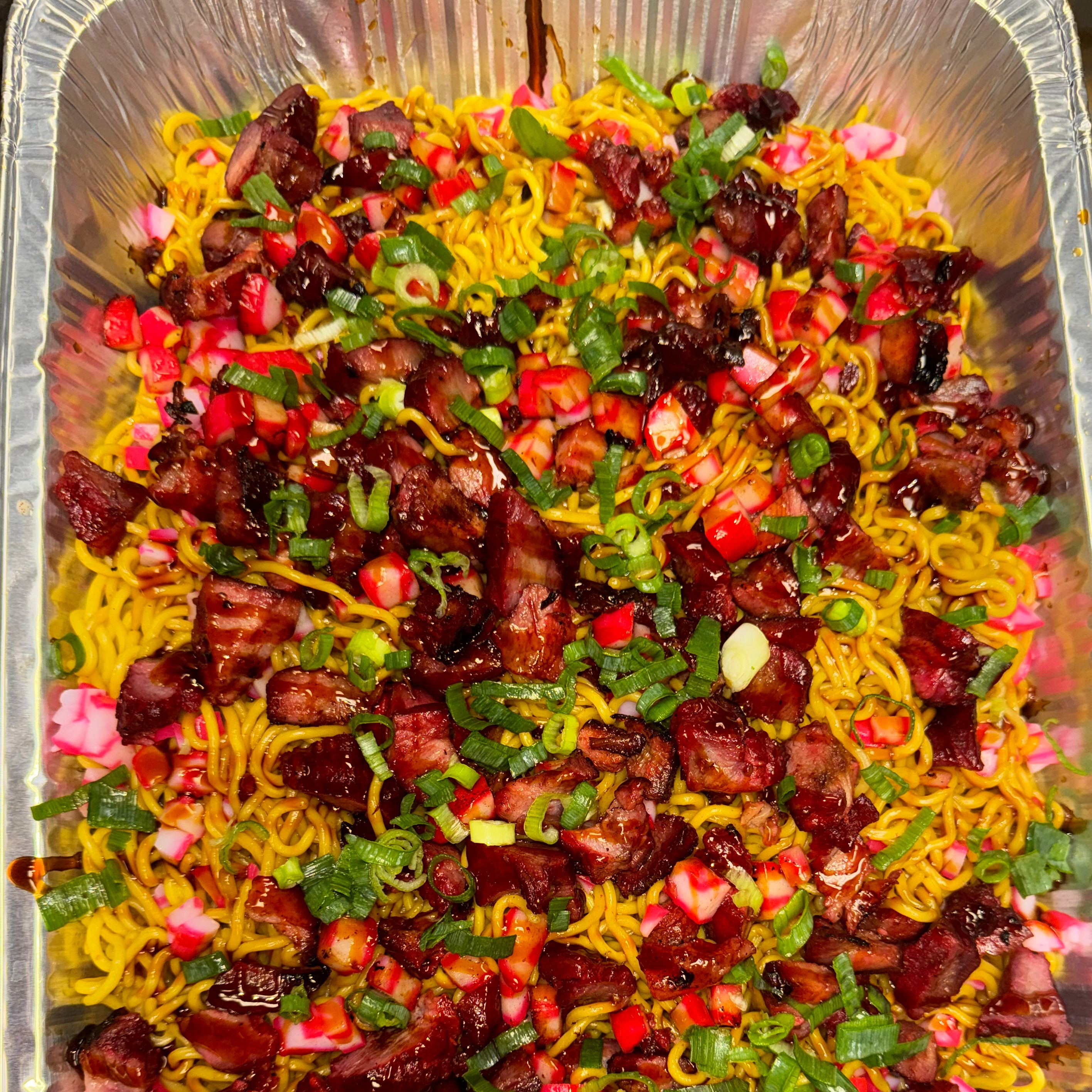 Fried Noodles 1/2 Pan.