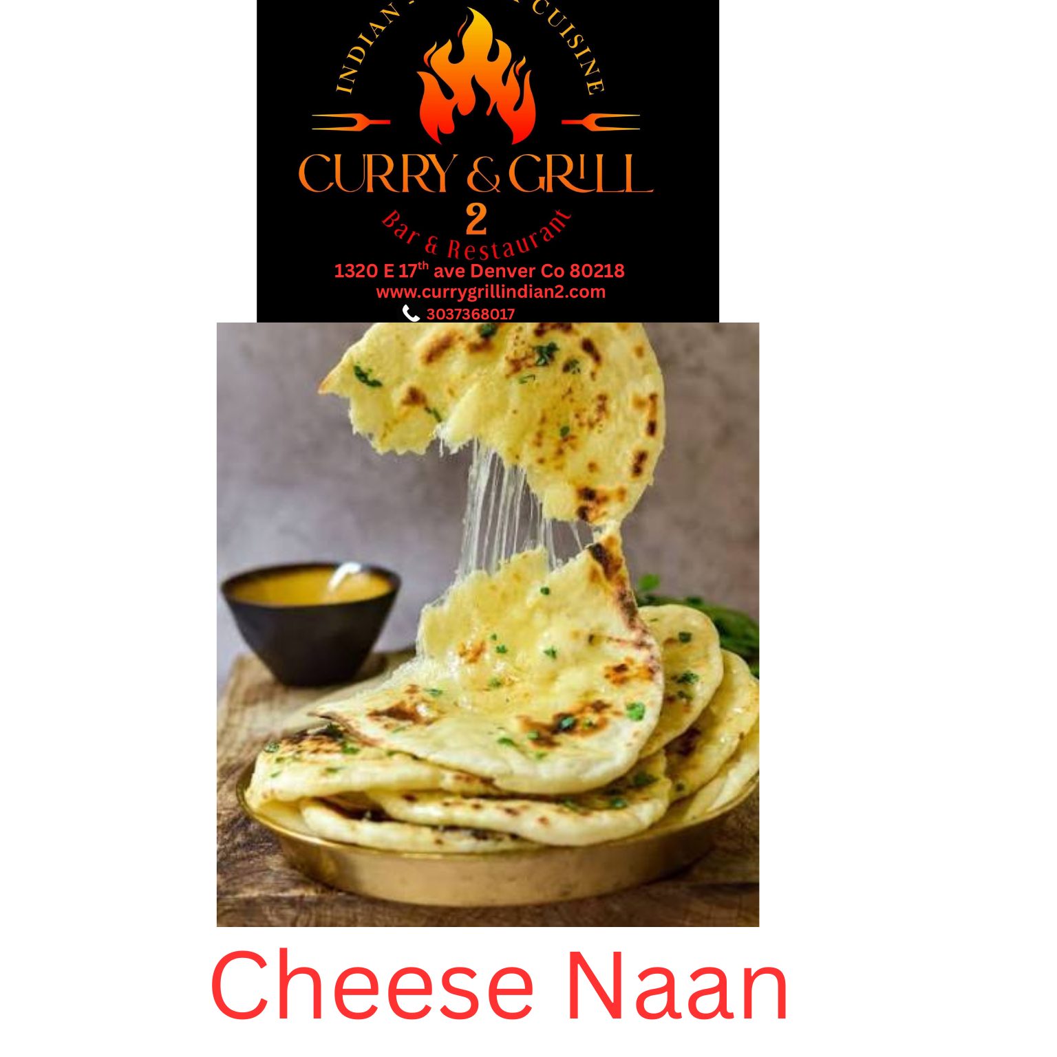 Cheese Naan.