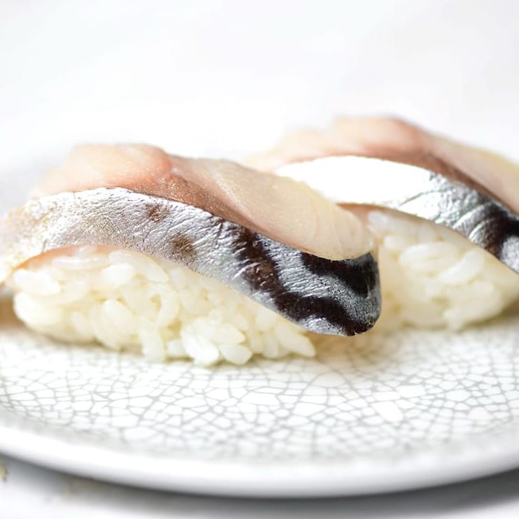 Mackerel Sushi.