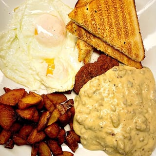 Country Fried Steak & Eggs