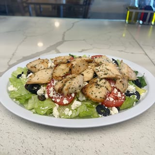 Grilled chicken salad