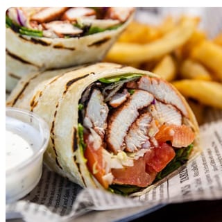 Tandoori Chicken Wrap