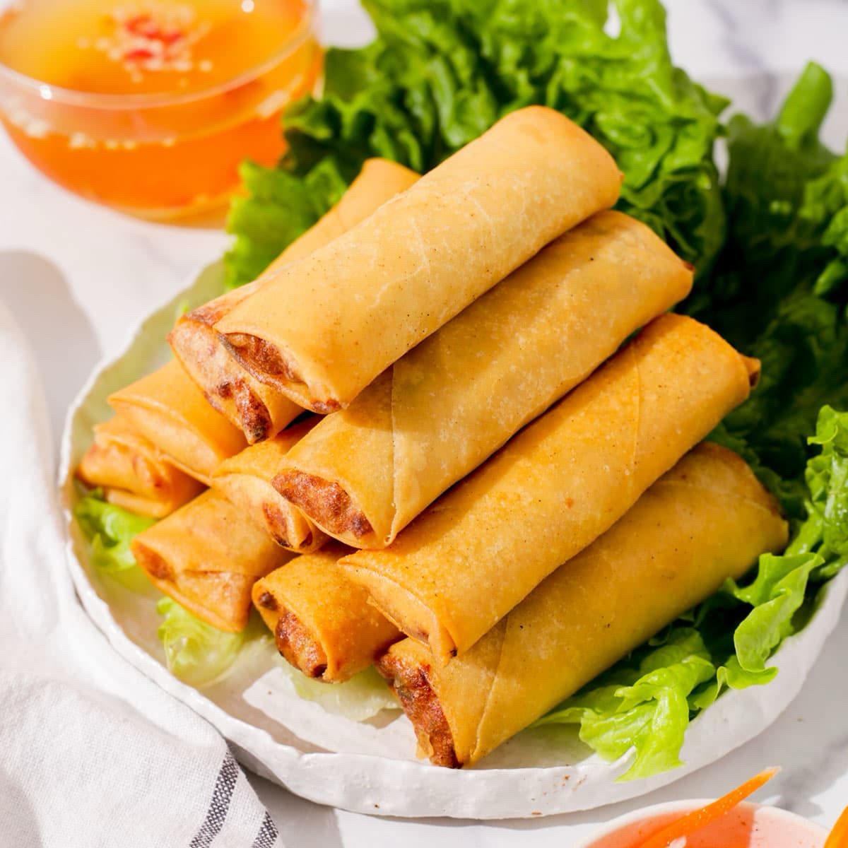 Crispy Egg Rolls 3.